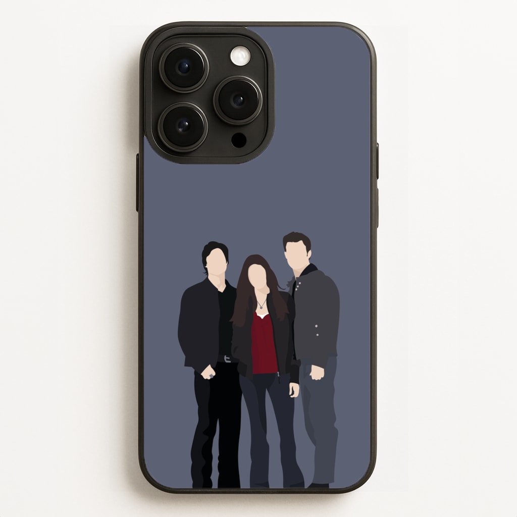 Main Characters - VD - Vampire Diaries Phone Case for iPhone 16 Pro Max