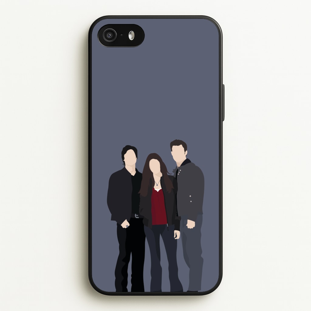 Main Characters - VD - Vampire Diaries Phone Case for iPhone 5 / 5s / SE 2016
