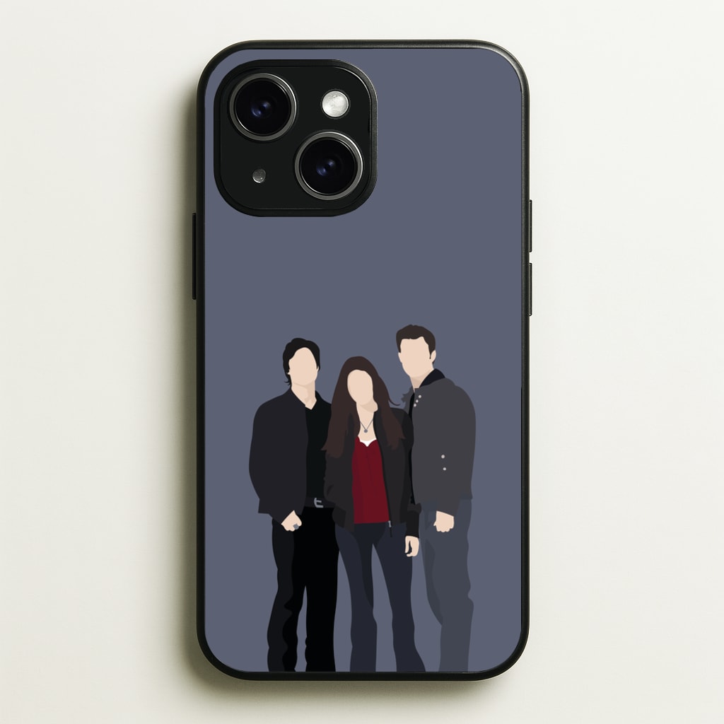 Main Characters - VD - Vampire Diaries Phone Case for iPhone 14