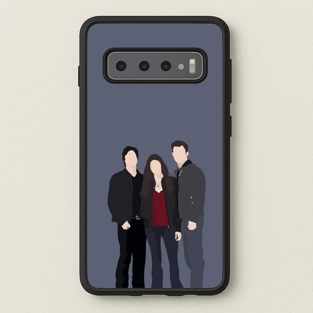 Main Characters - VD - Vampire Diaries Phone Case for Galaxy S10