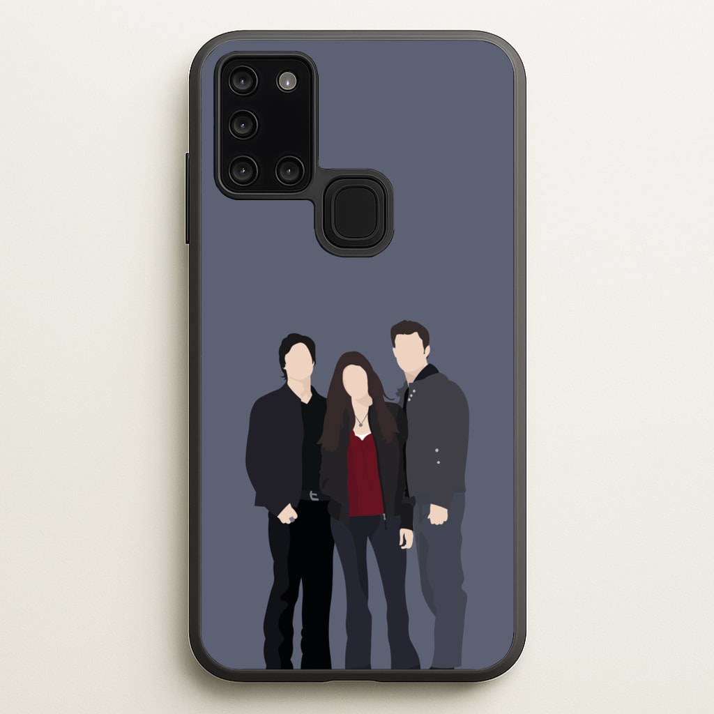 Main Characters - VD - Vampire Diaries Phone Case for Galaxy A21s