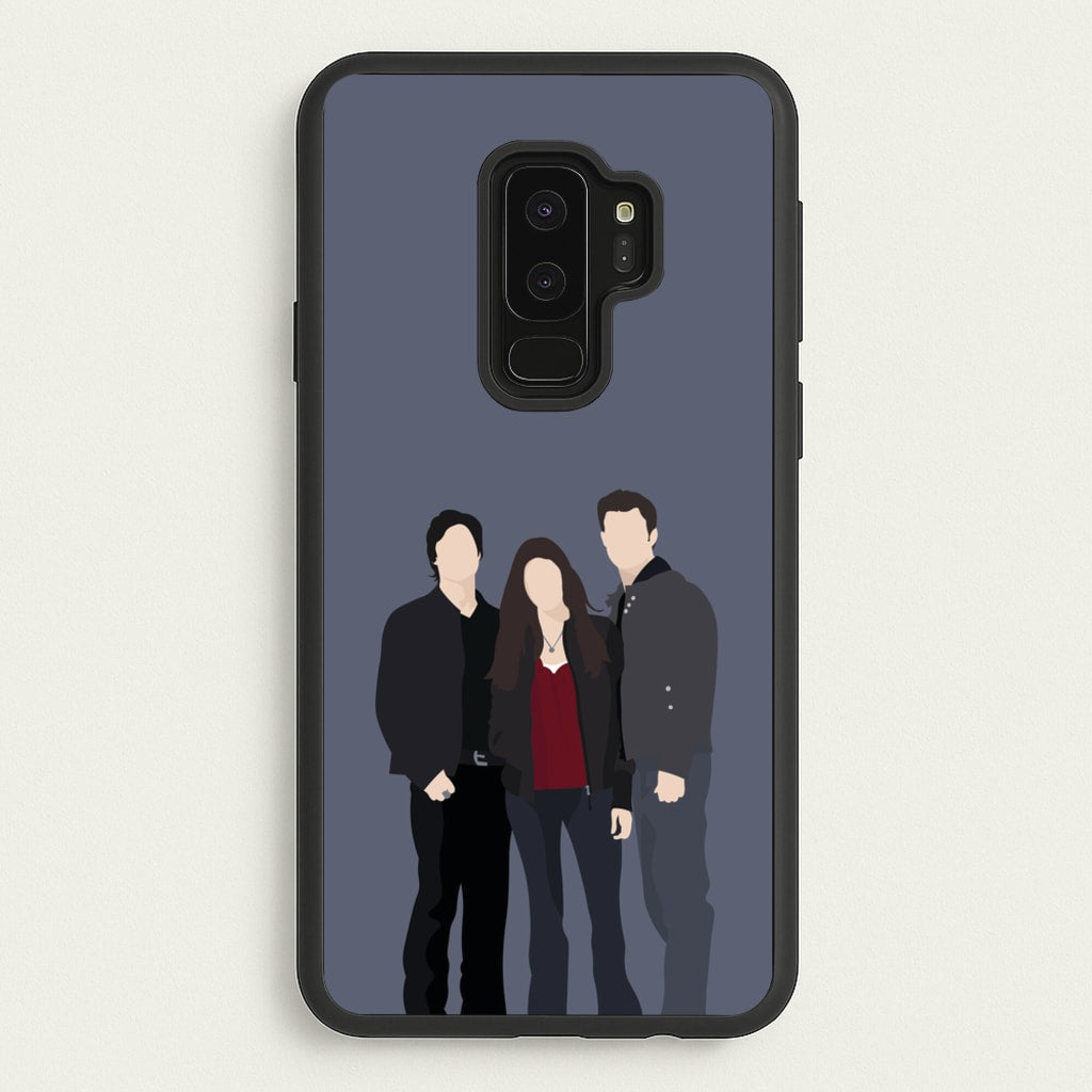 Main Characters - VD - Vampire Diaries Phone Case for Galaxy S9 Plus
