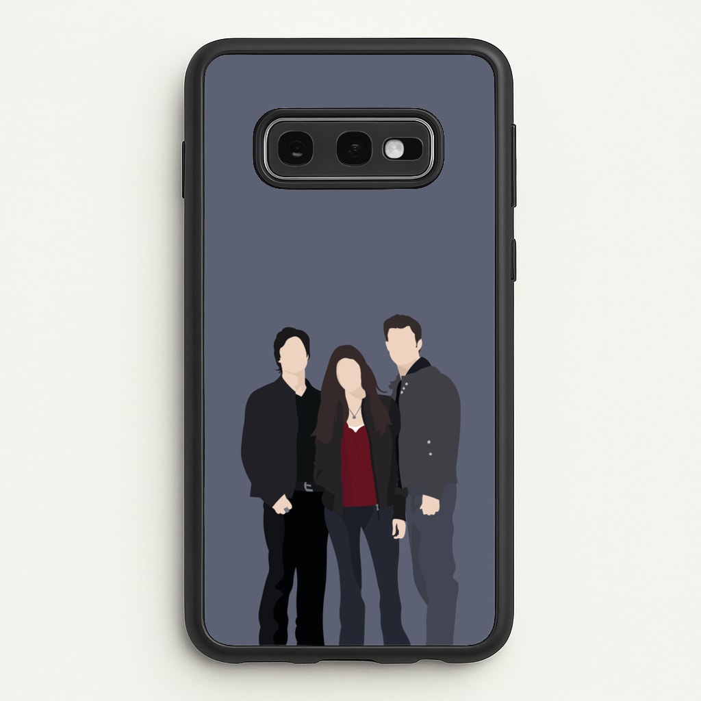 Main Characters - VD - Vampire Diaries Phone Case for Galaxy S10e