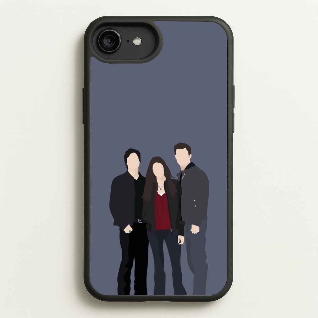 Main Characters - VD - Vampire Diaries Phone Case for iPhone 6 Plus / 7 Plus / 8 Plus