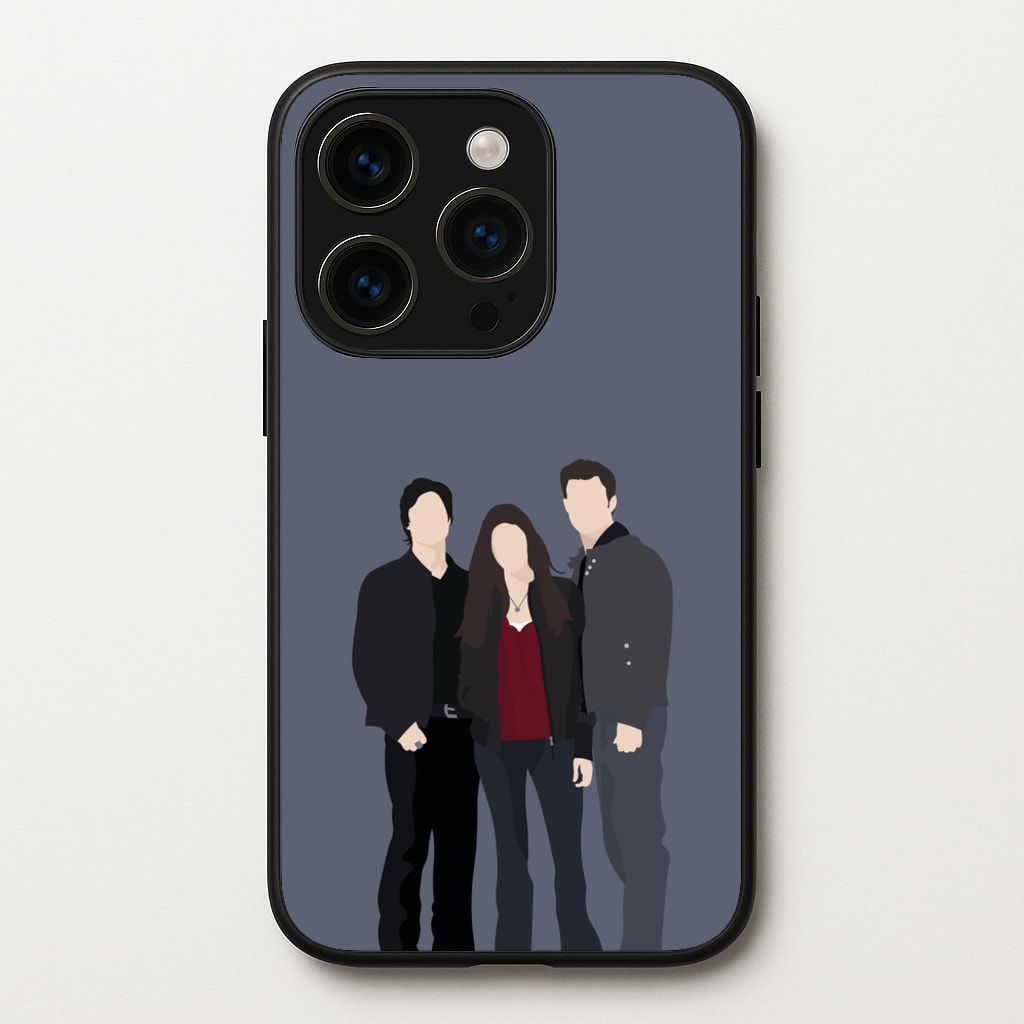 Main Characters - VD - Vampire Diaries Phone Case for iPhone 15 Pro