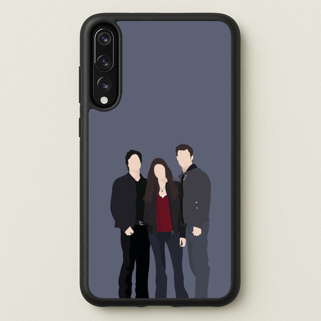 Main Characters - VD - Vampire Diaries Phone Case for Huawei P20 Pro