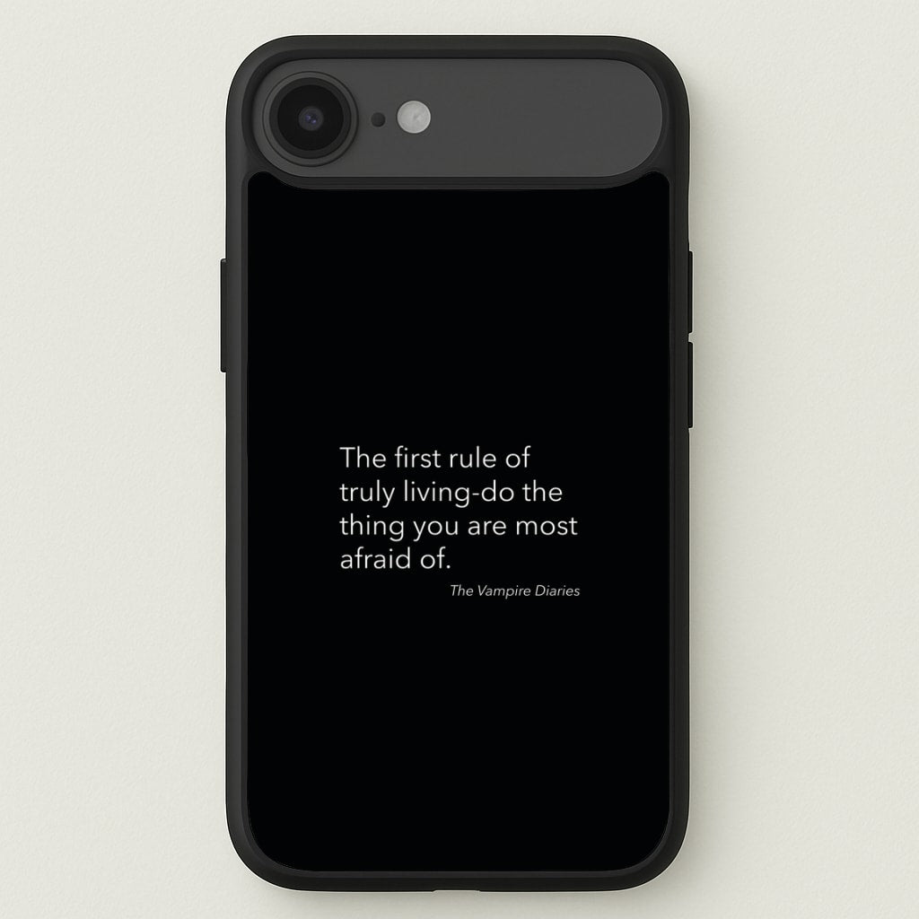 The First Rule Of Truly Living - VD Phone Case for iPhone 17 Air