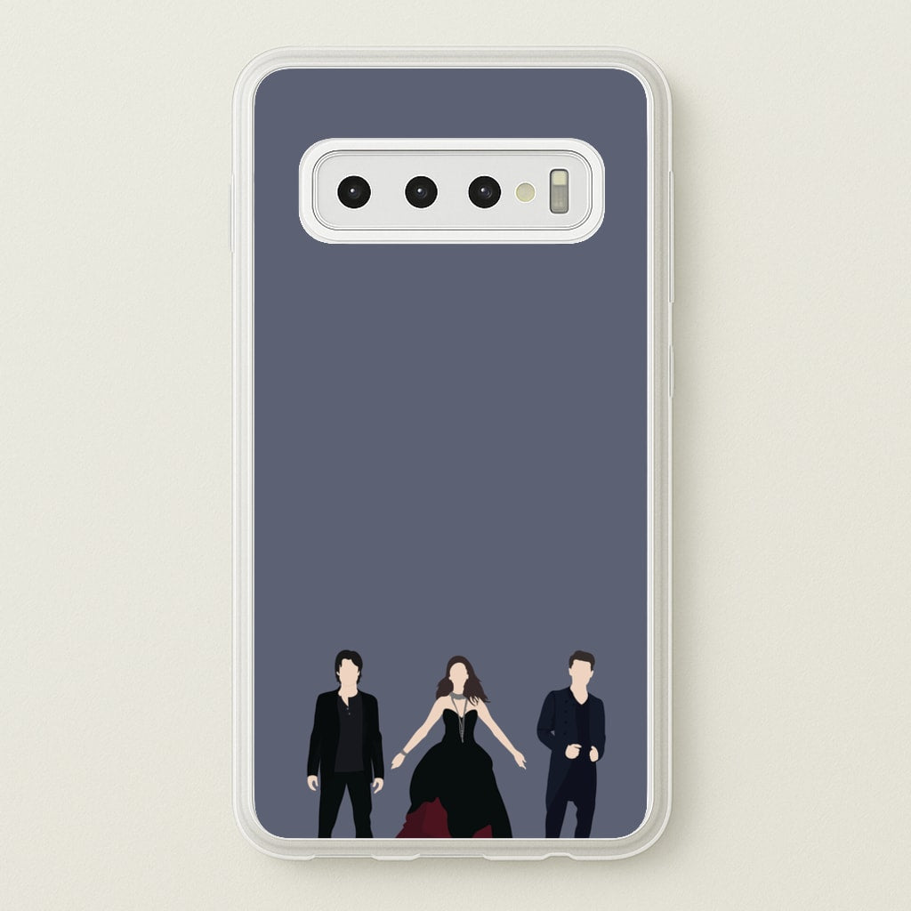 Pose - VD - Vampire Diaries Phone Case for Galaxy S10 Plus