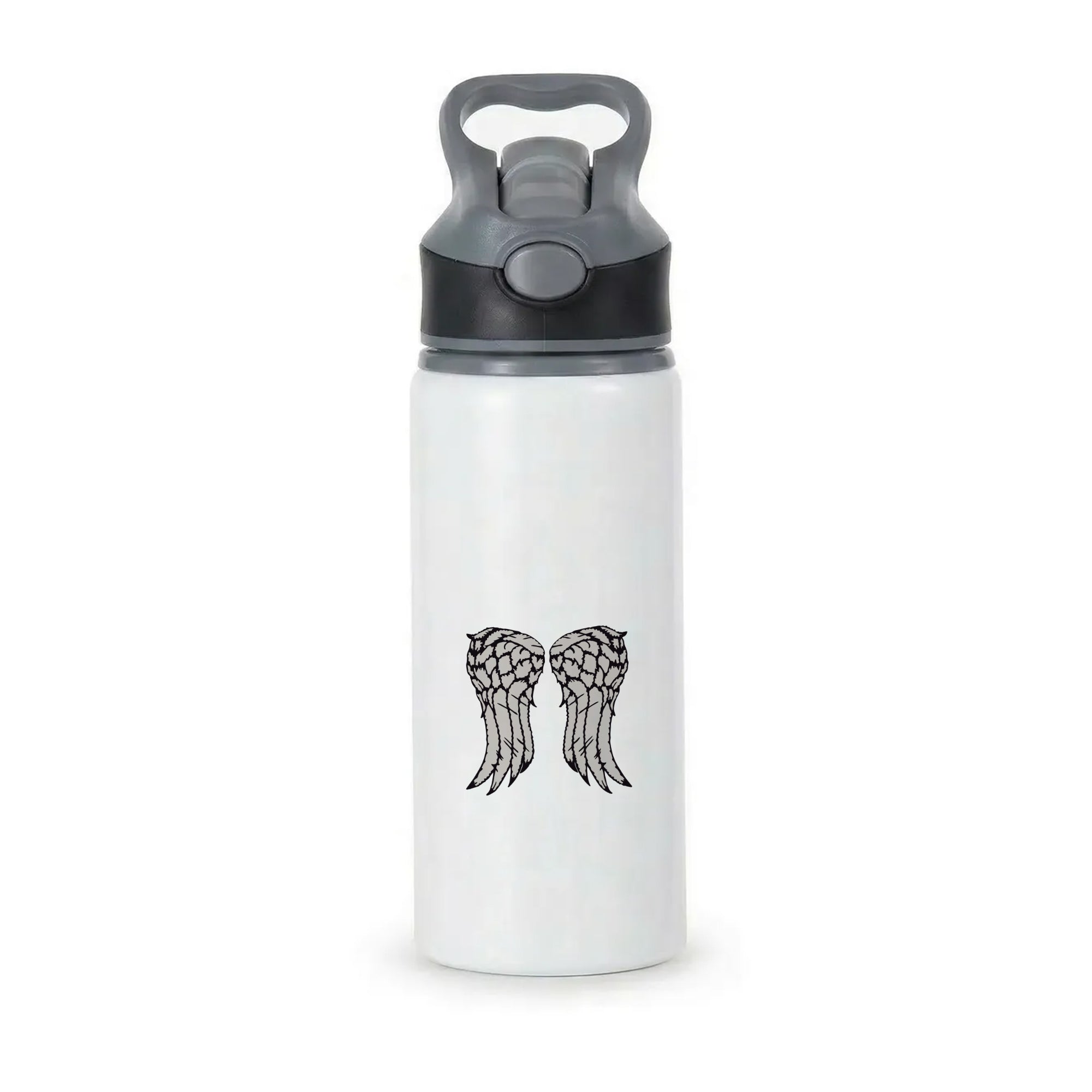 Daryl's Wings - TWD Active Water Bottle - Black