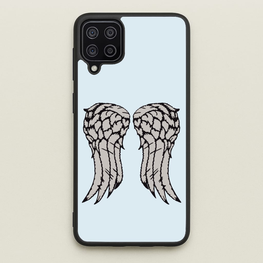 Daryl's Wings - TWD - Daryls wing Phone Case for Galaxy A12