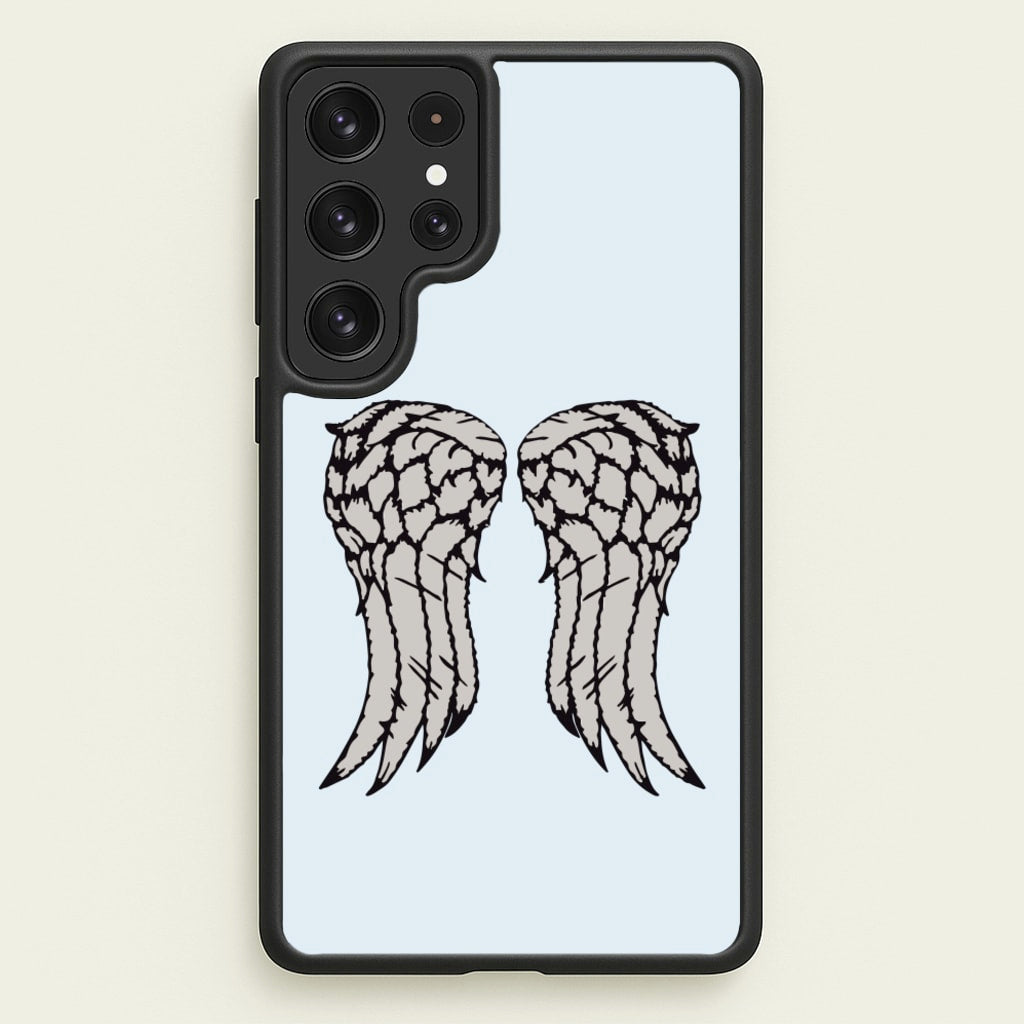 Daryl's Wings - TWD - Daryls wing Phone Case for Galaxy S23 Ultra