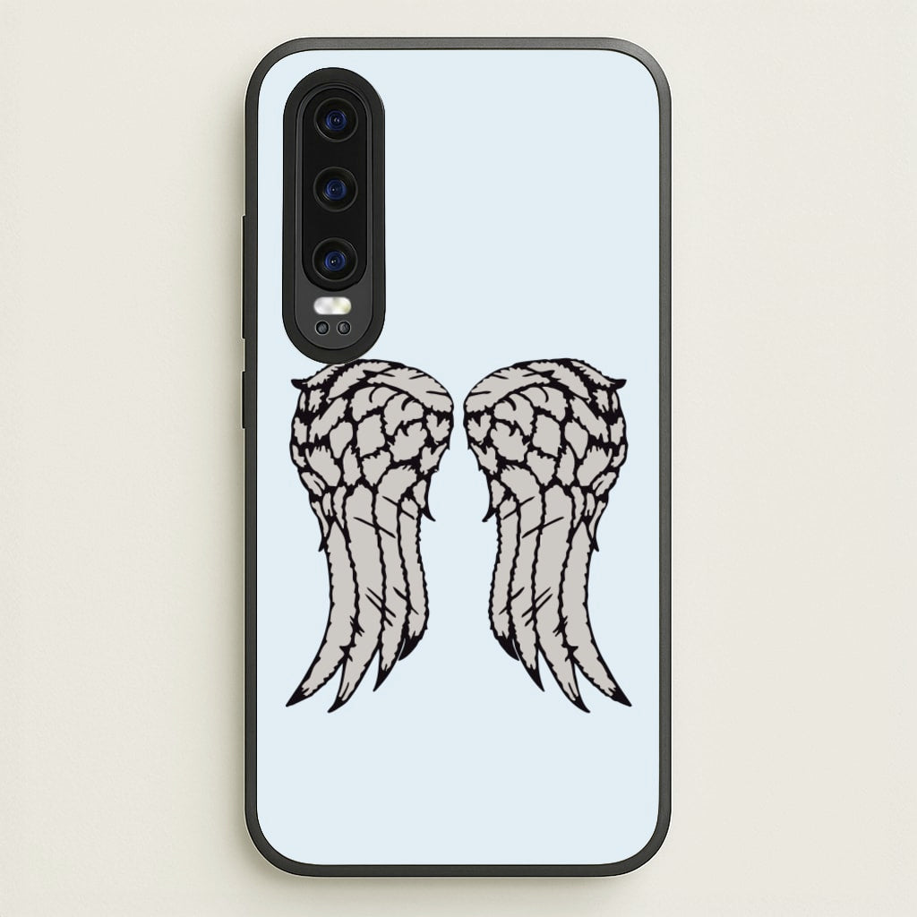 Daryl's Wings - TWD - Daryls wing Phone Case for Huawei P30
