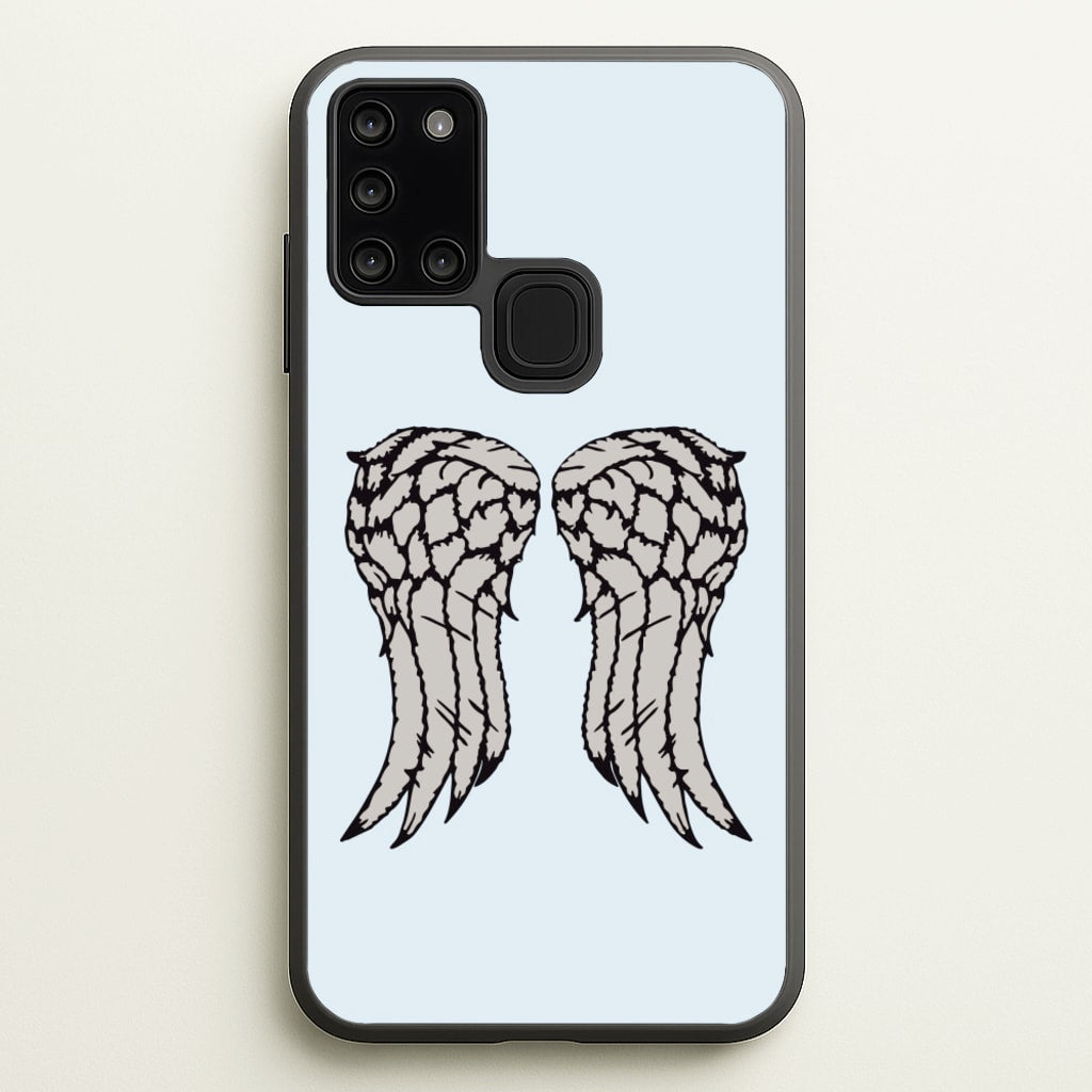 Daryl's Wings - TWD - Daryls wing Phone Case for Galaxy A21s