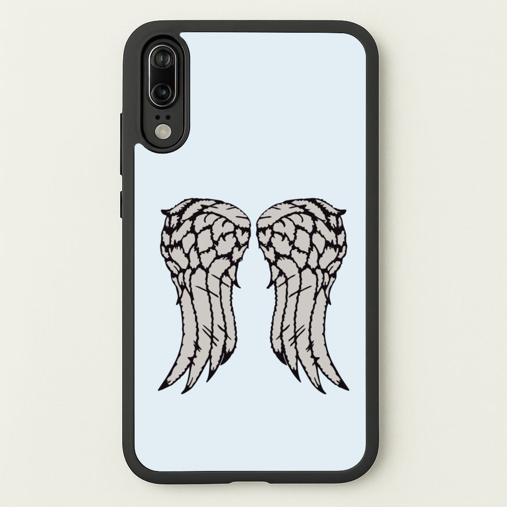 Daryl's Wings - TWD - Daryls wing Phone Case for Huawei P20