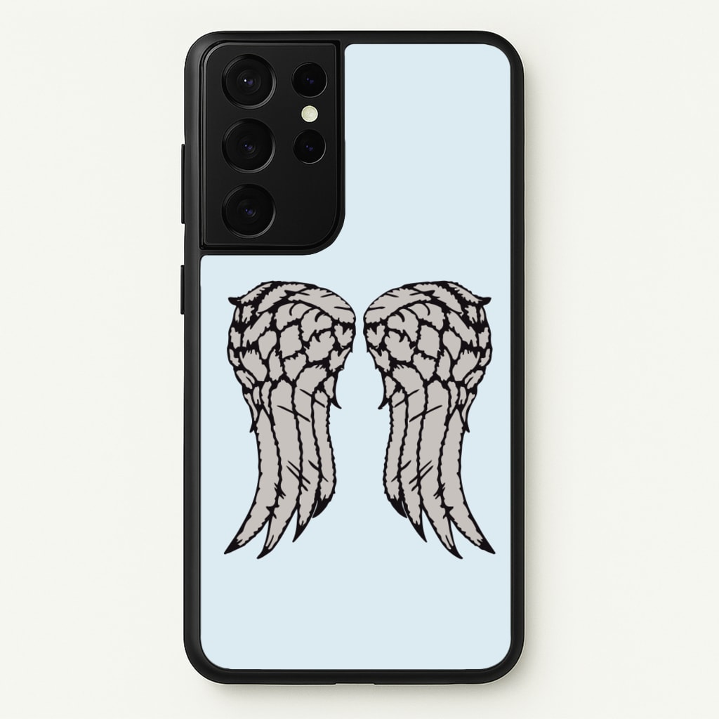 Daryl's Wings - TWD - Daryls wing Phone Case for Galaxy S21 Ultra