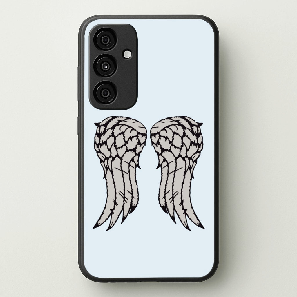 Daryl's Wings - TWD - Daryls wing Phone Case for Galaxy A35
