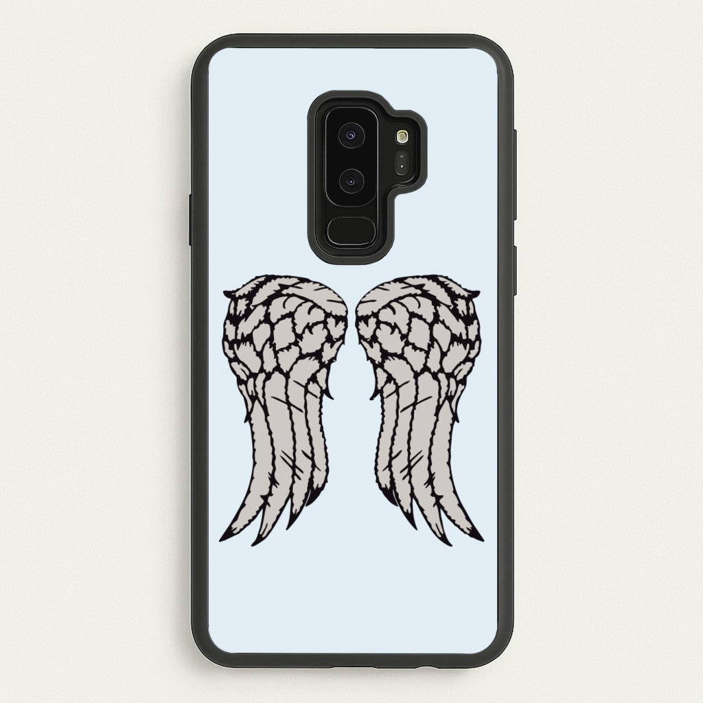 Daryl's Wings - TWD - Daryls wing Phone Case for Galaxy S9 Plus