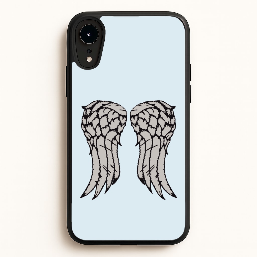 Daryl's Wings - TWD - Daryls wing Phone Case for iPhone XR
