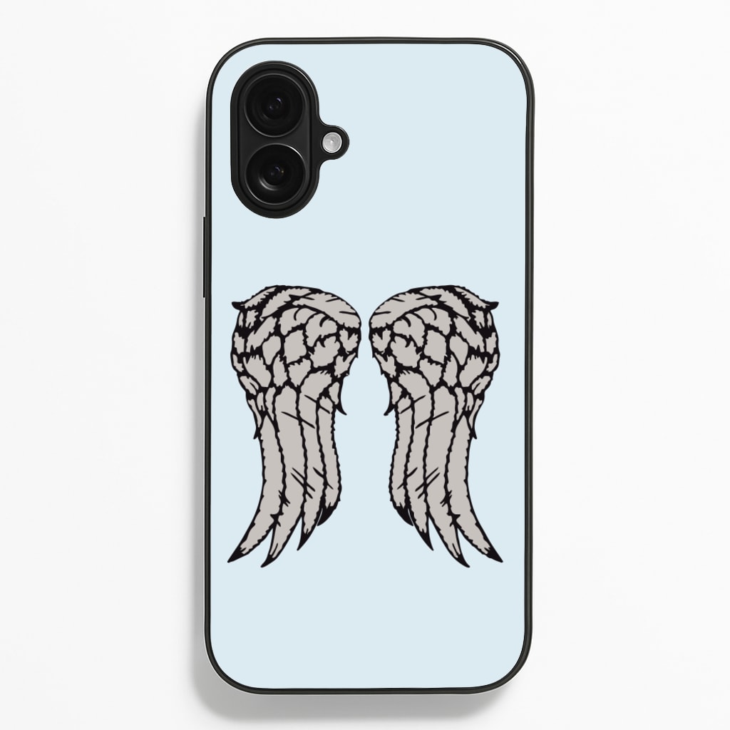 Daryl's Wings - TWD - Daryls wing Phone Case for iPhone 16 Plus