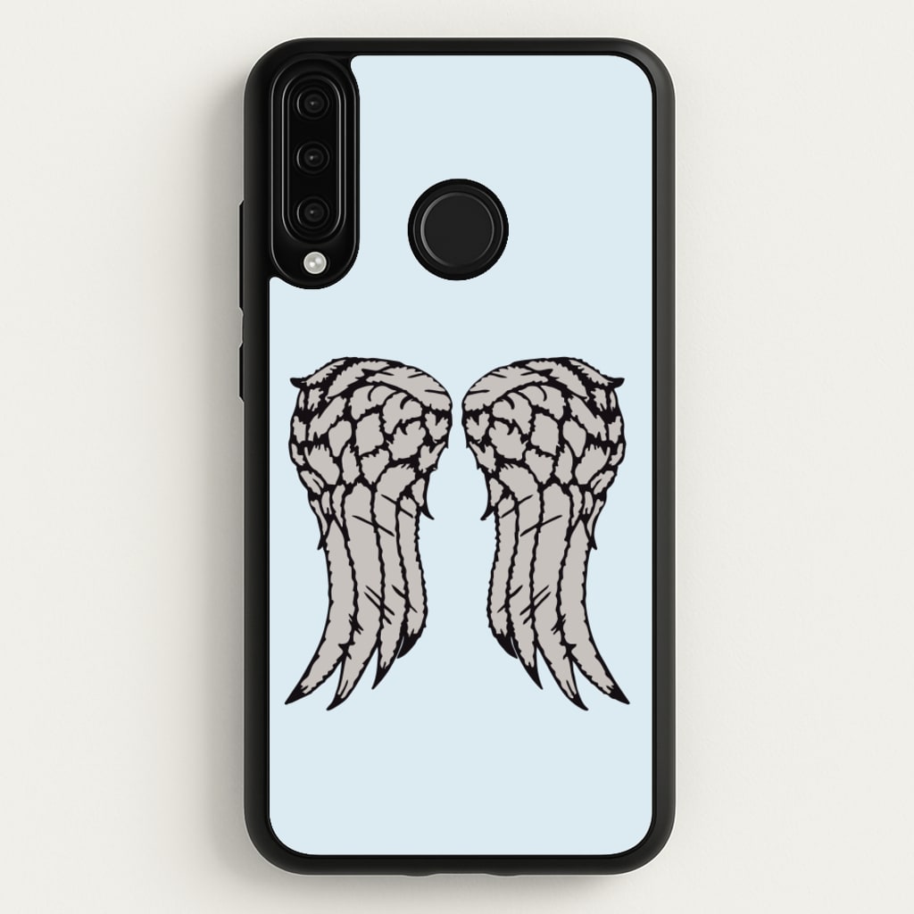 Daryl's Wings - TWD - Daryls wing Phone Case for Huawei P30 Lite