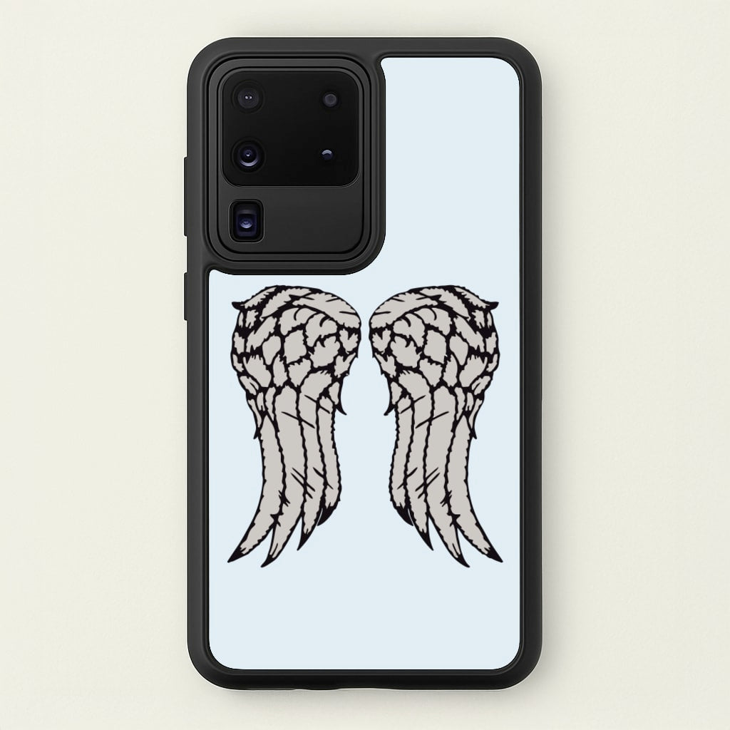 Daryl's Wings - TWD - Daryls wing Phone Case for Galaxy S20 Ultra