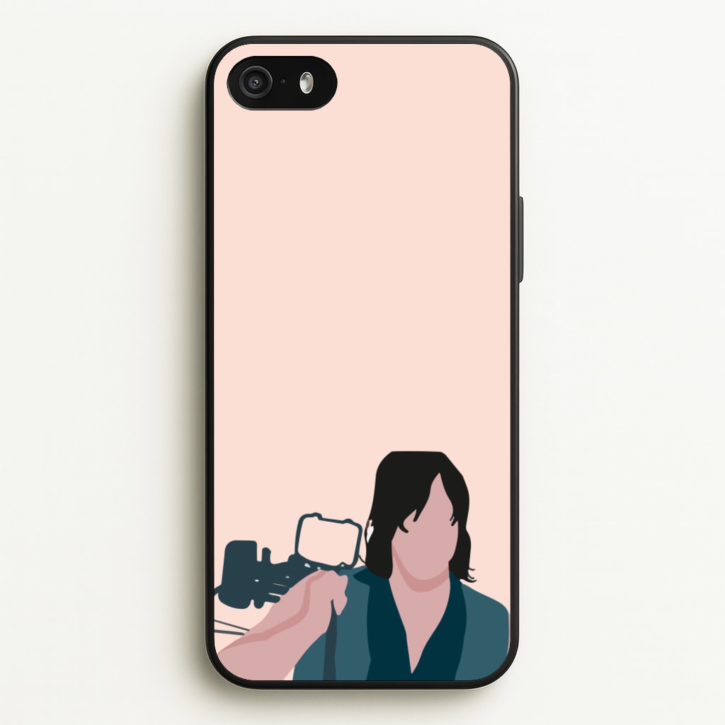 Daryl And His Crossbow - TWD - The Walking Dead Phone Case for iPhone 5 / 5s / SE 2016