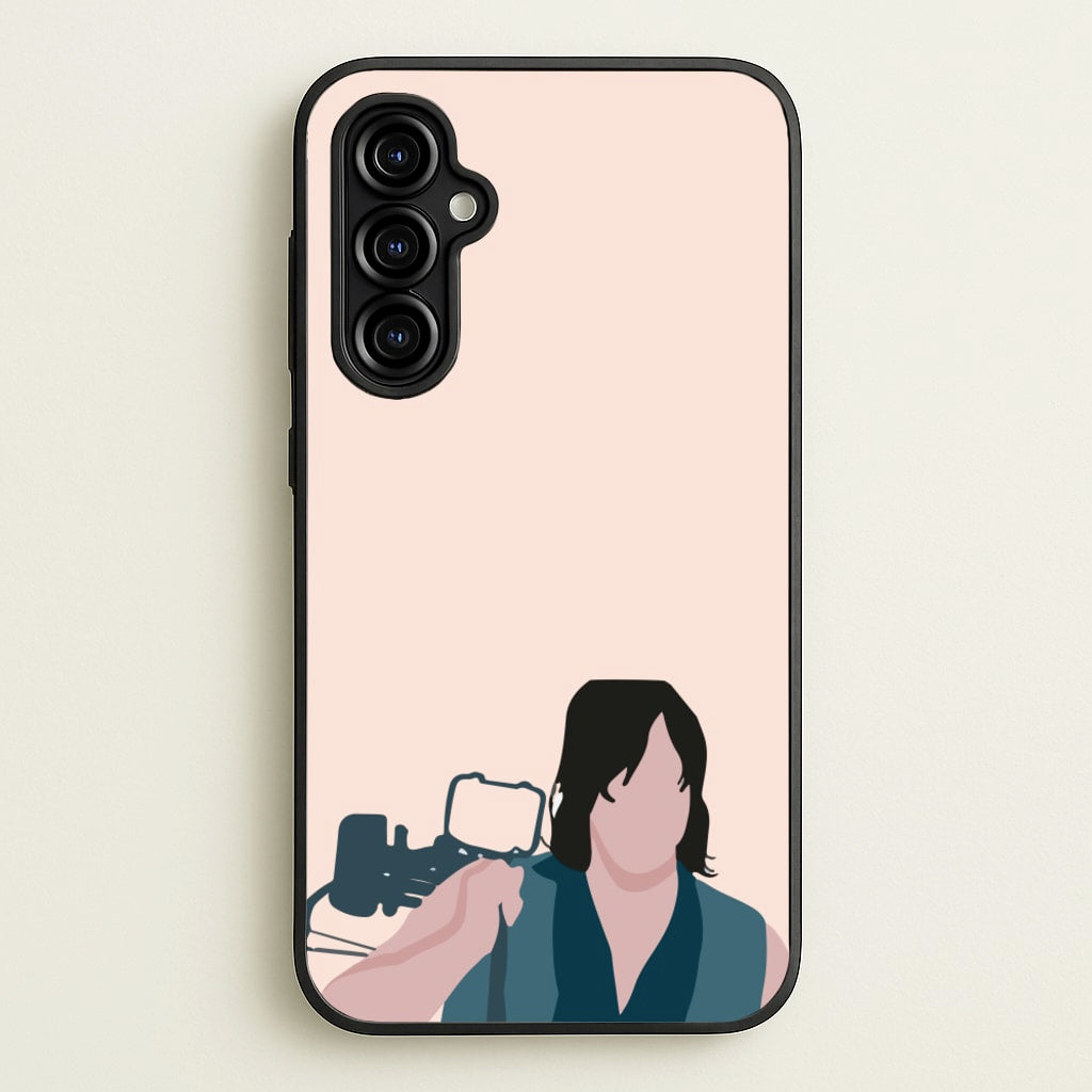 Daryl And His Crossbow - TWD - The Walking Dead Phone Case for Galaxy A54