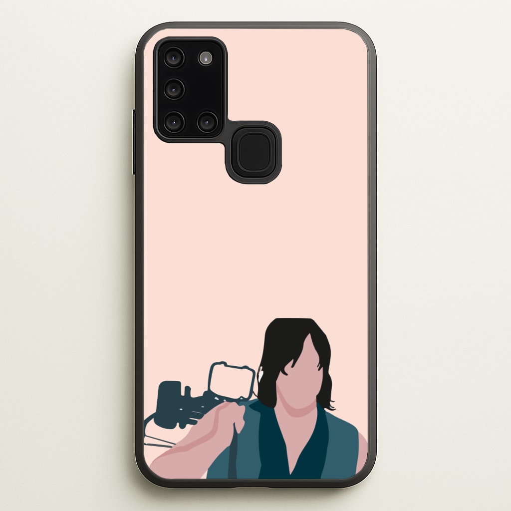 Daryl And His Crossbow - TWD - The Walking Dead Phone Case for Galaxy A21s
