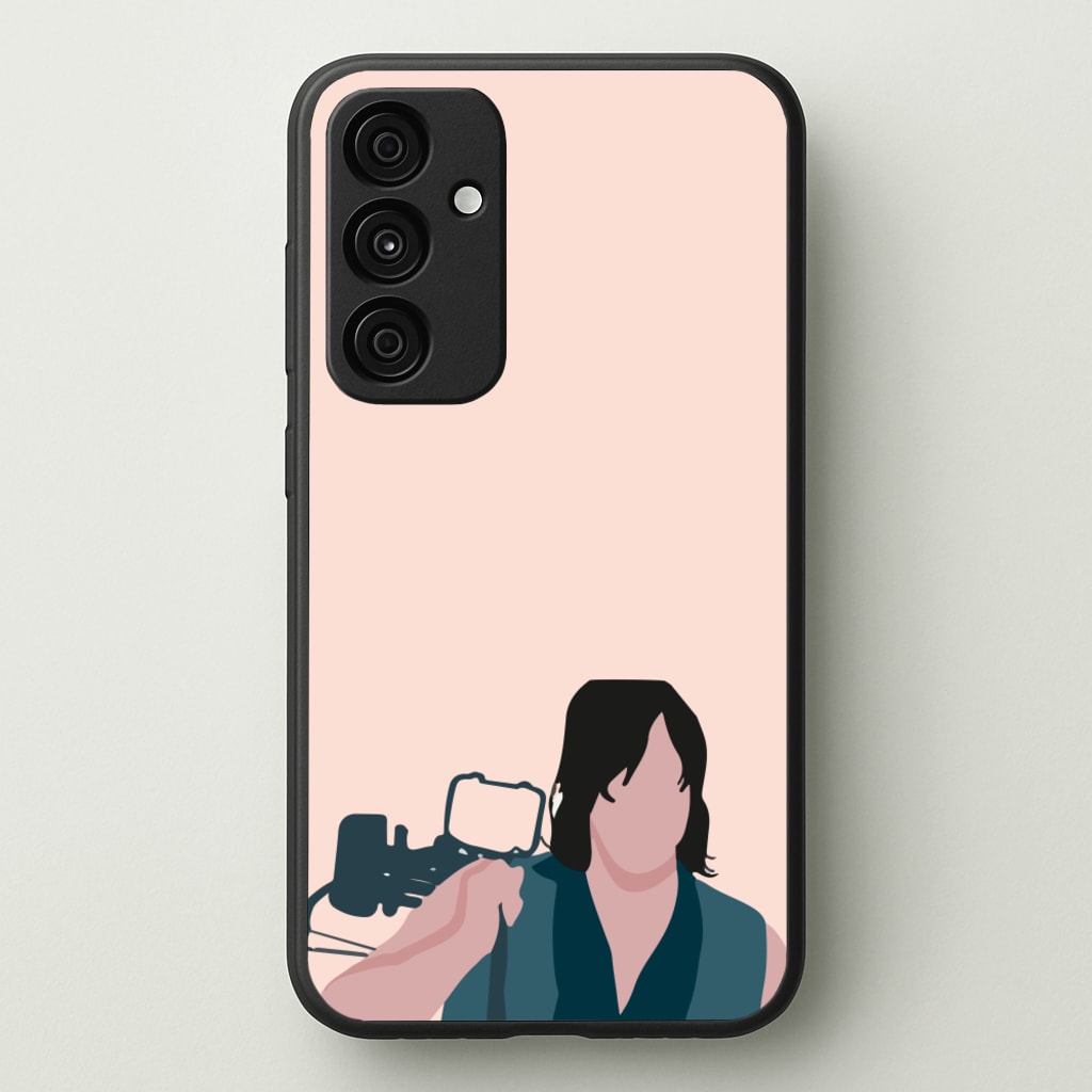 Daryl And His Crossbow - TWD - The Walking Dead Phone Case for Galaxy A35