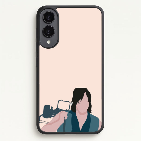 Daryl And His Crossbow - TWD - The Walking Dead Phone Case for Galaxy S25 Edge