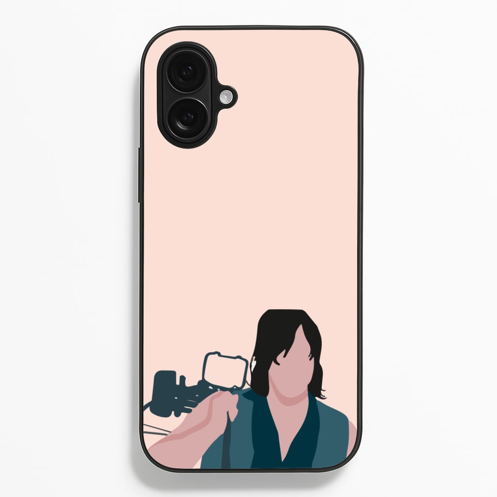 Daryl And His Crossbow - TWD - The Walking Dead Phone Case for iPhone 16 Plus