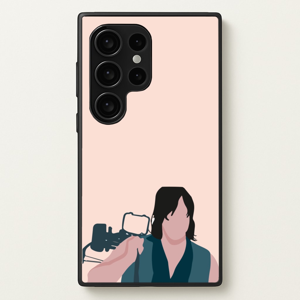 Daryl And His Crossbow - TWD - The Walking Dead Phone Case for Galaxy S24 Ultra