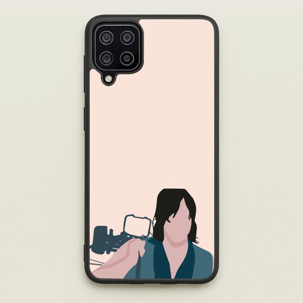 Daryl And His Crossbow - TWD - The Walking Dead Phone Case for Galaxy A12