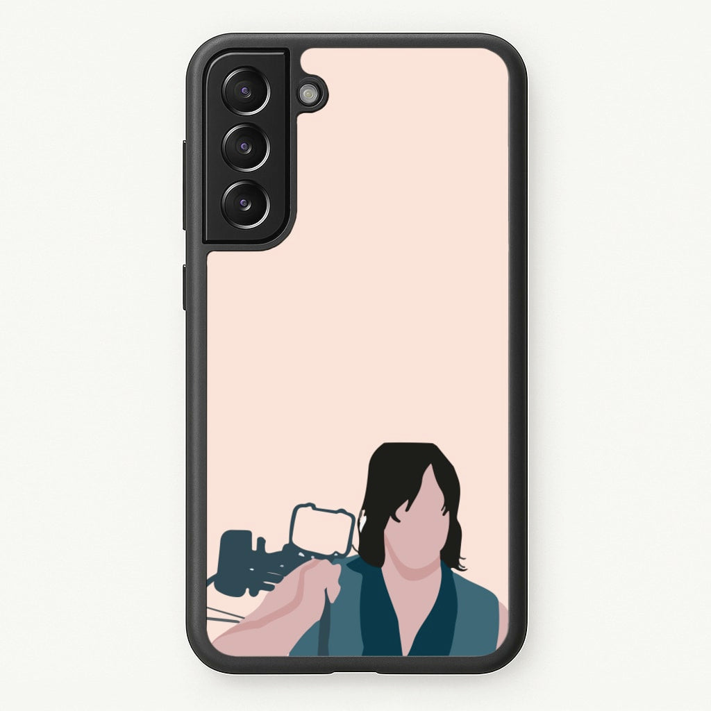 Daryl And His Crossbow - TWD - The Walking Dead Phone Case for Galaxy S22