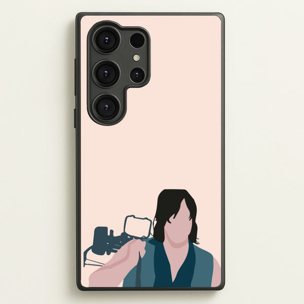 Daryl And His Crossbow - TWD - The Walking Dead Phone Case for Galaxy S25 Ultra