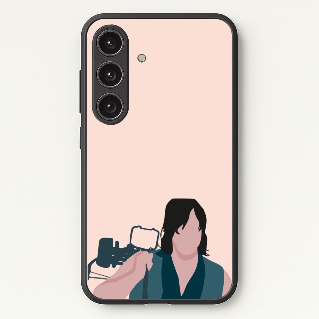 Daryl And His Crossbow - TWD - The Walking Dead Phone Case for Galaxy S24