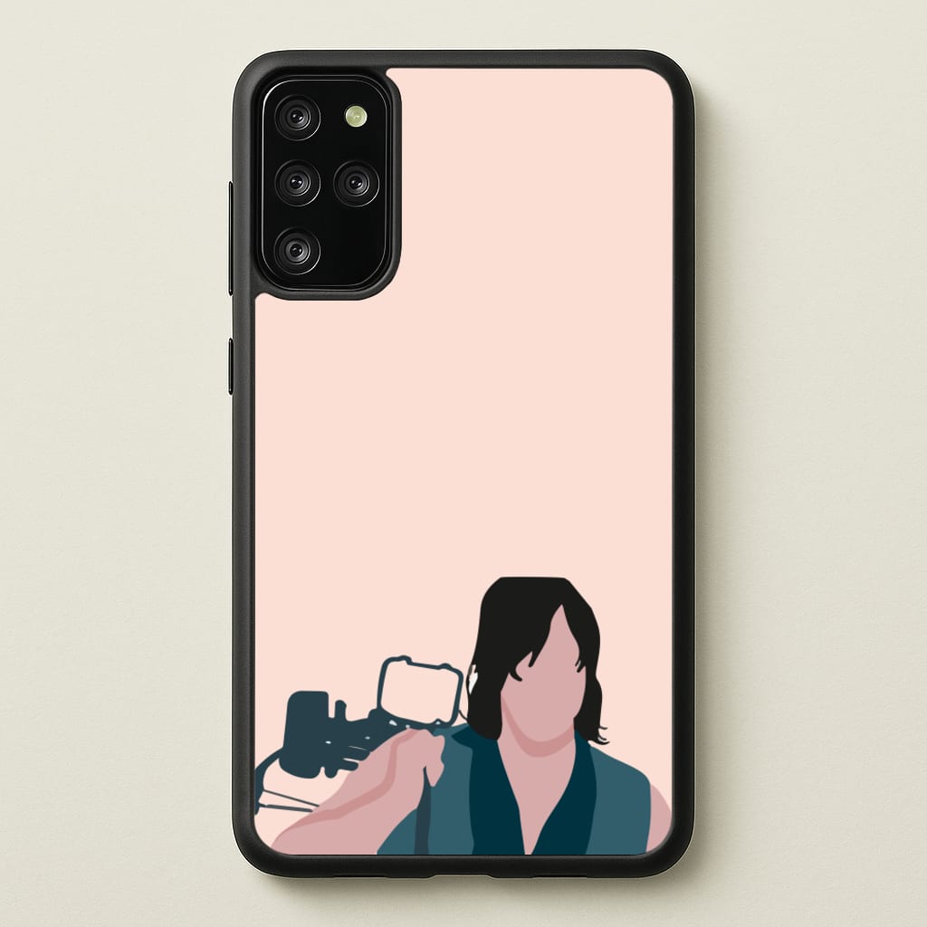 Daryl And His Crossbow - TWD - The Walking Dead Phone Case for Galaxy S20 Plus