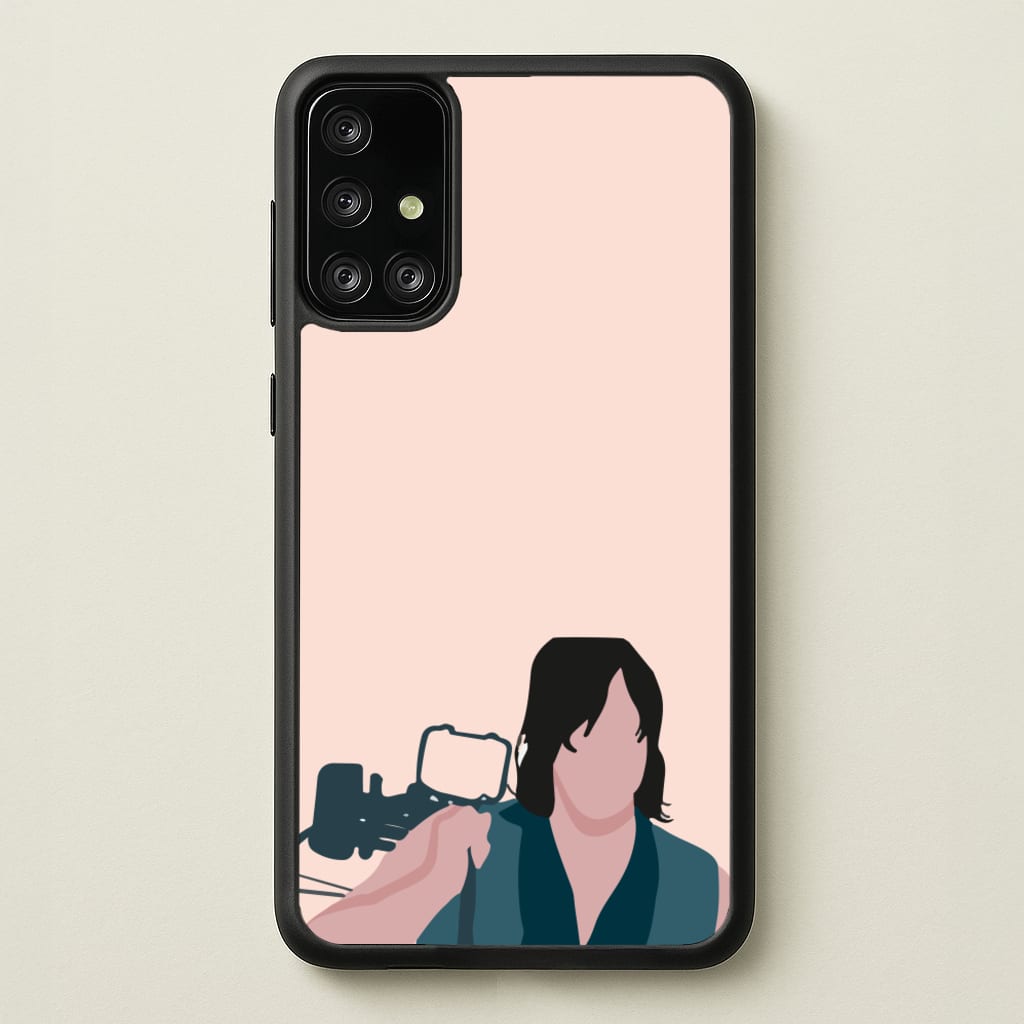 Daryl And His Crossbow - TWD - The Walking Dead Phone Case for Galaxy A71