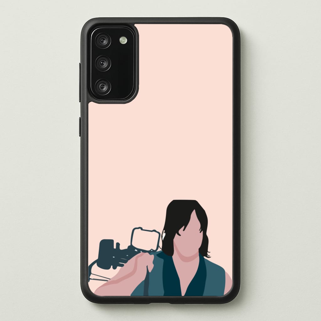 Daryl And His Crossbow - TWD - The Walking Dead Phone Case for Galaxy S20