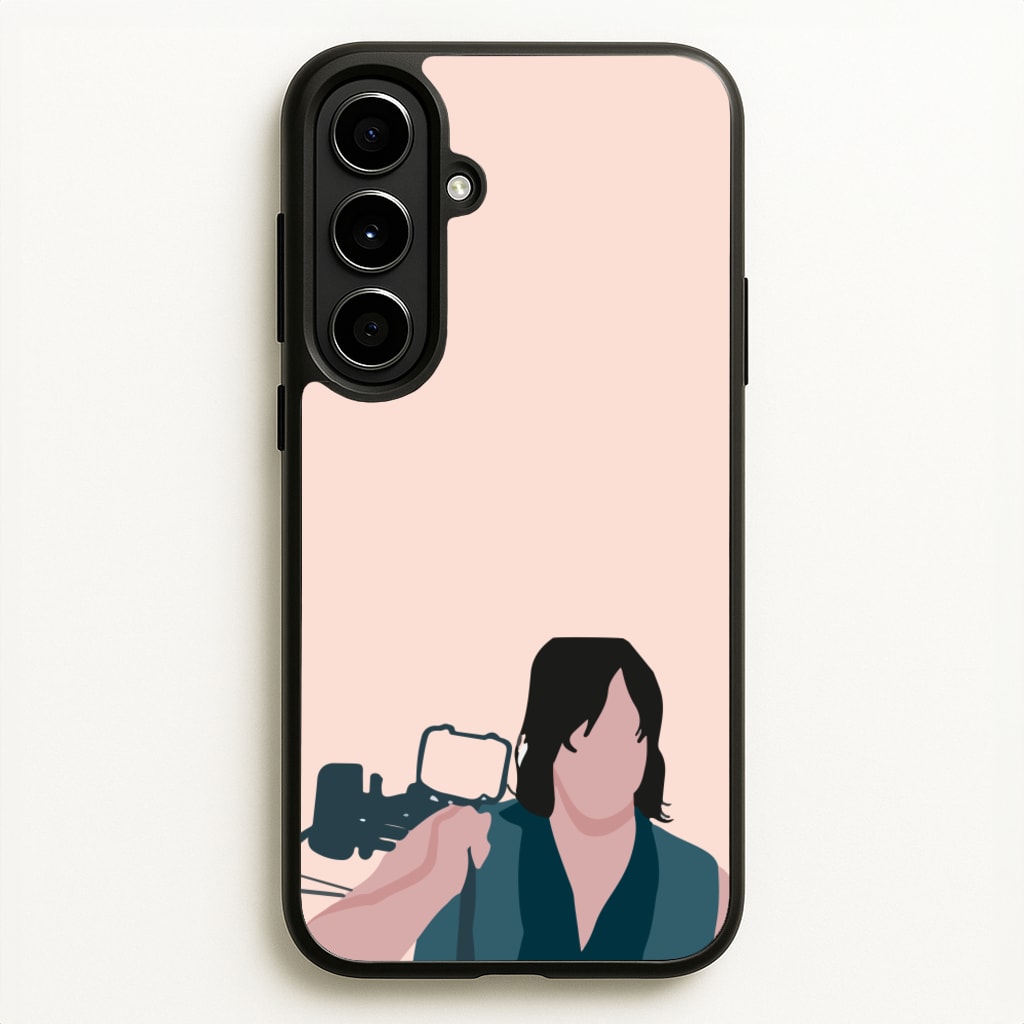 Daryl And His Crossbow - TWD - The Walking Dead Phone Case for Galaxy A56