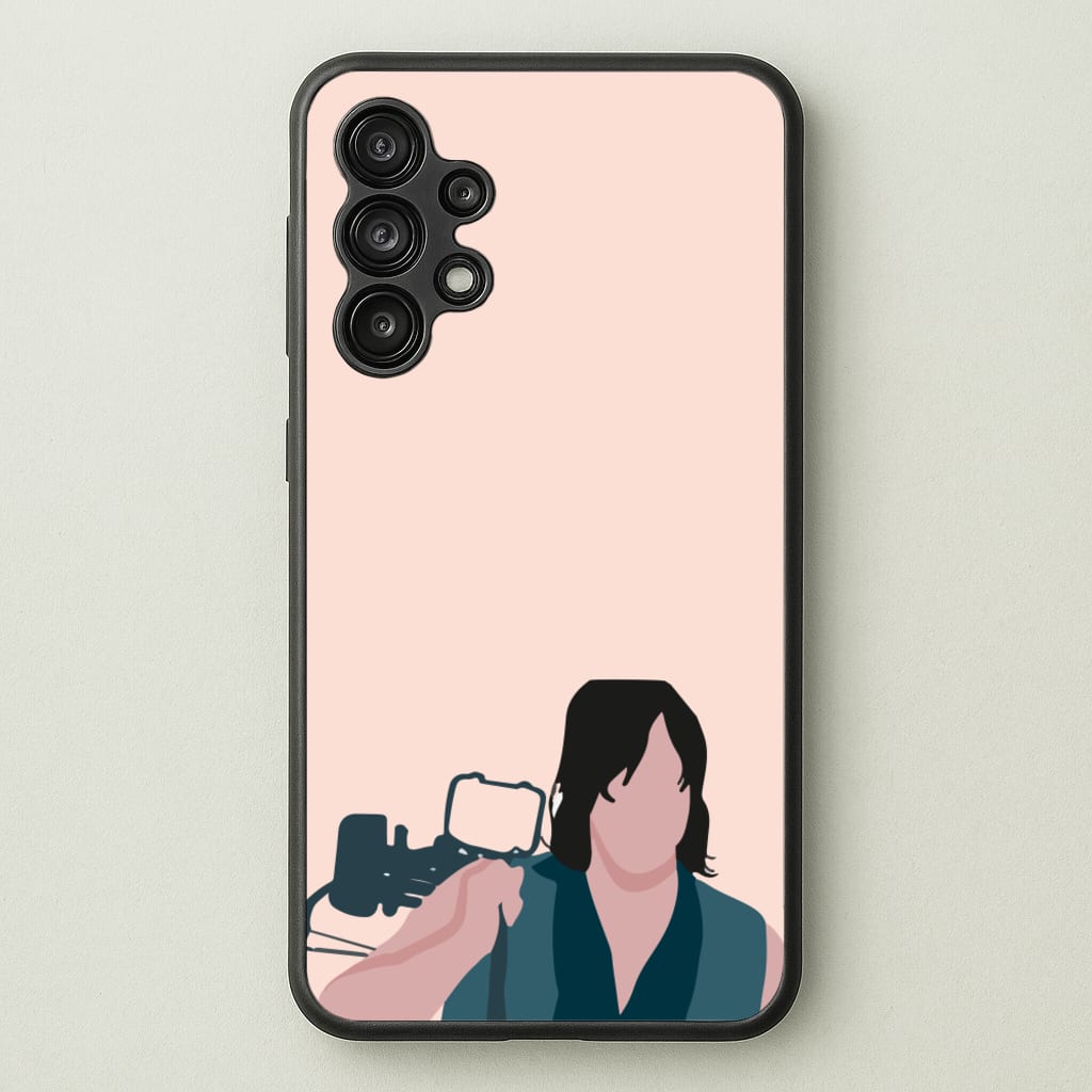 Daryl And His Crossbow - TWD - The Walking Dead Phone Case for Galaxy A13