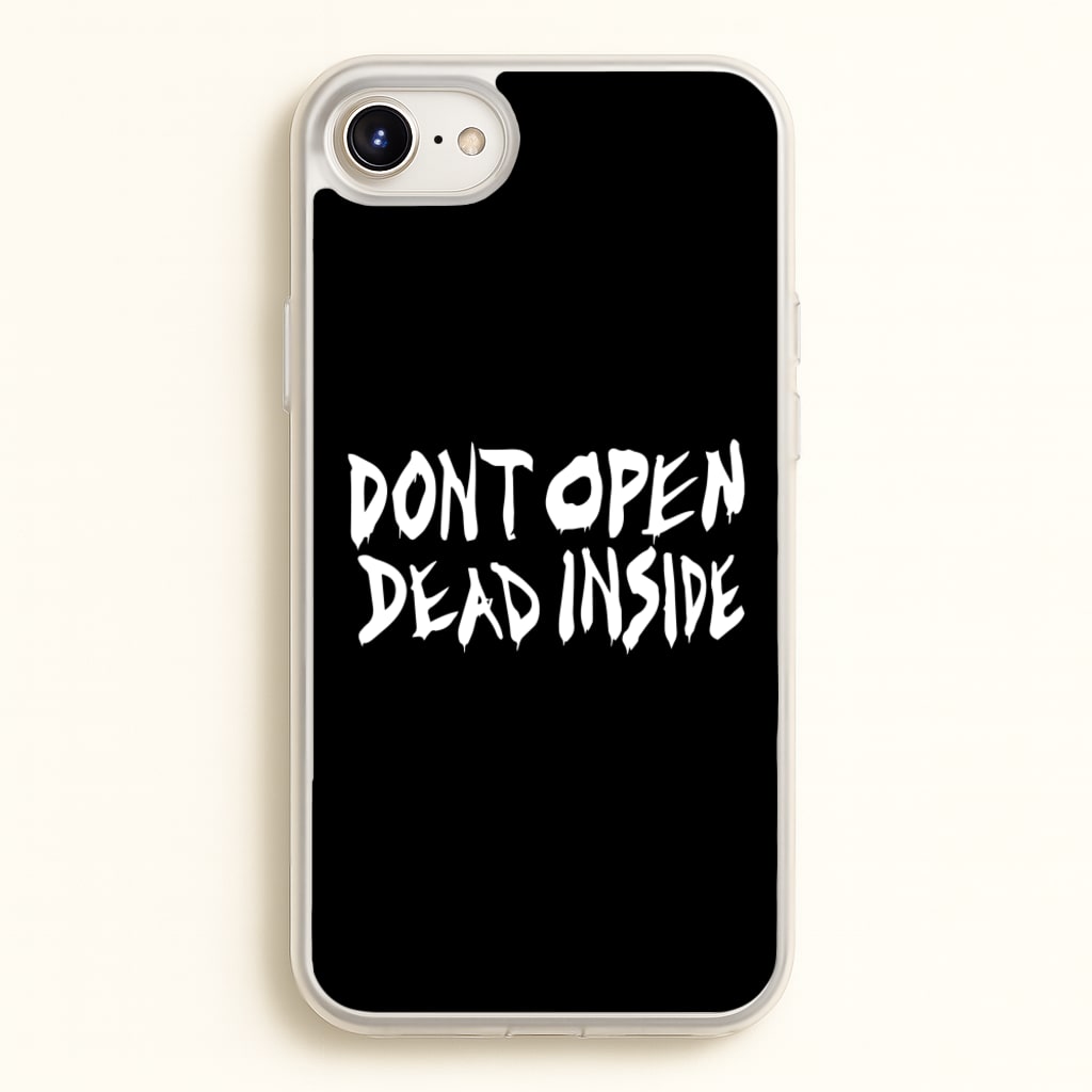 Don't Open Dead Inside - TWD - The Walking Dead Phone Case for iPhone 6 Plus / 7 Plus / 8 Plus
