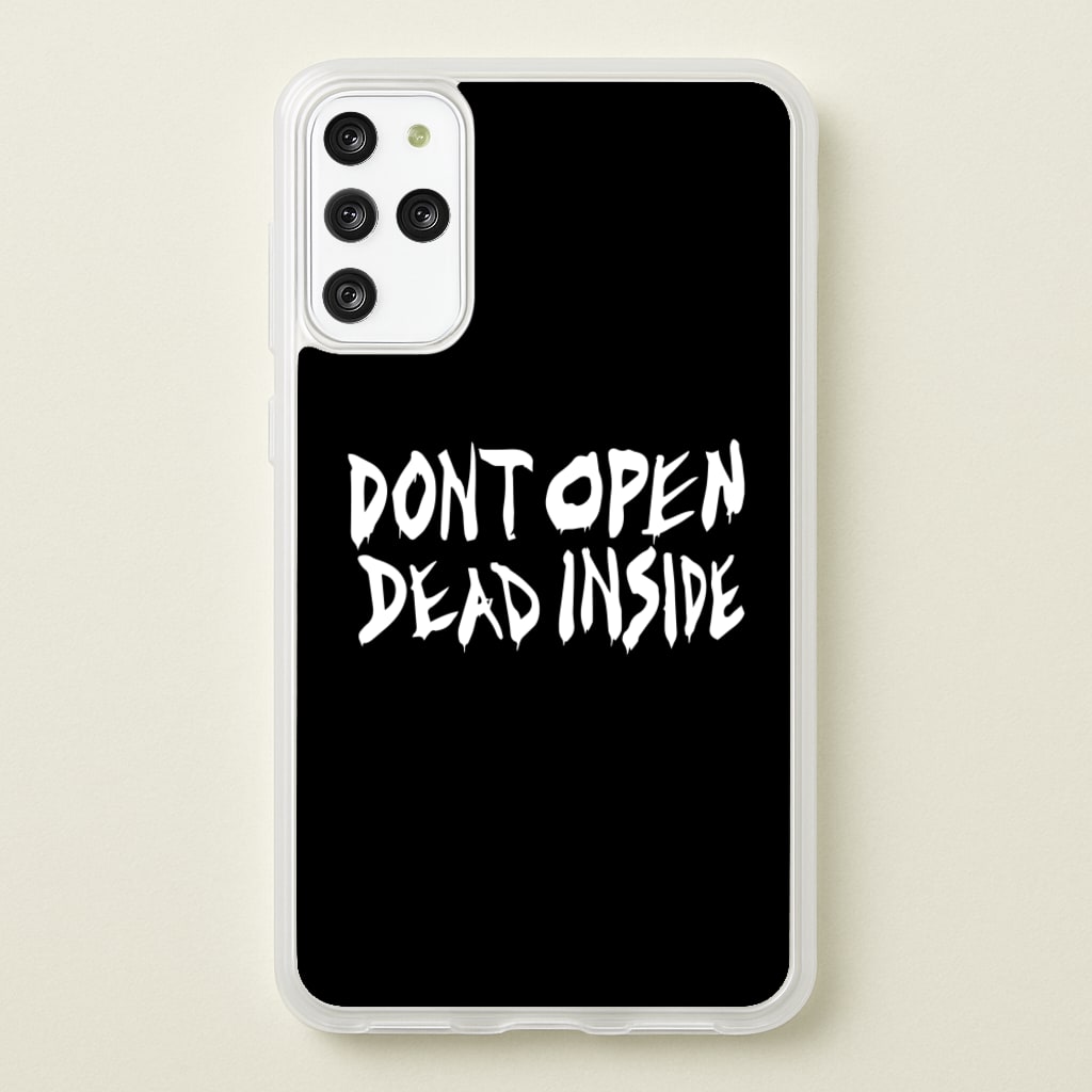 Don't Open Dead Inside - TWD - The Walking Dead Phone Case for Galaxy S20 Plus