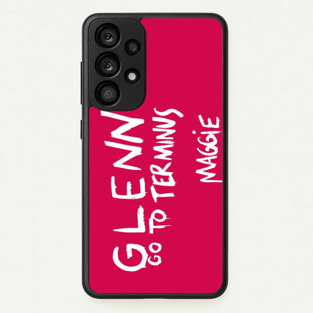 Message For Glenn - TWD - The Walking Dead Phone Case for Galaxy A33