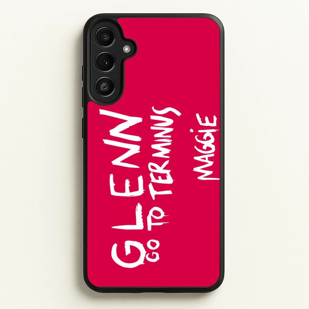 Message For Glenn - TWD - The Walking Dead Phone Case for Galaxy A34
