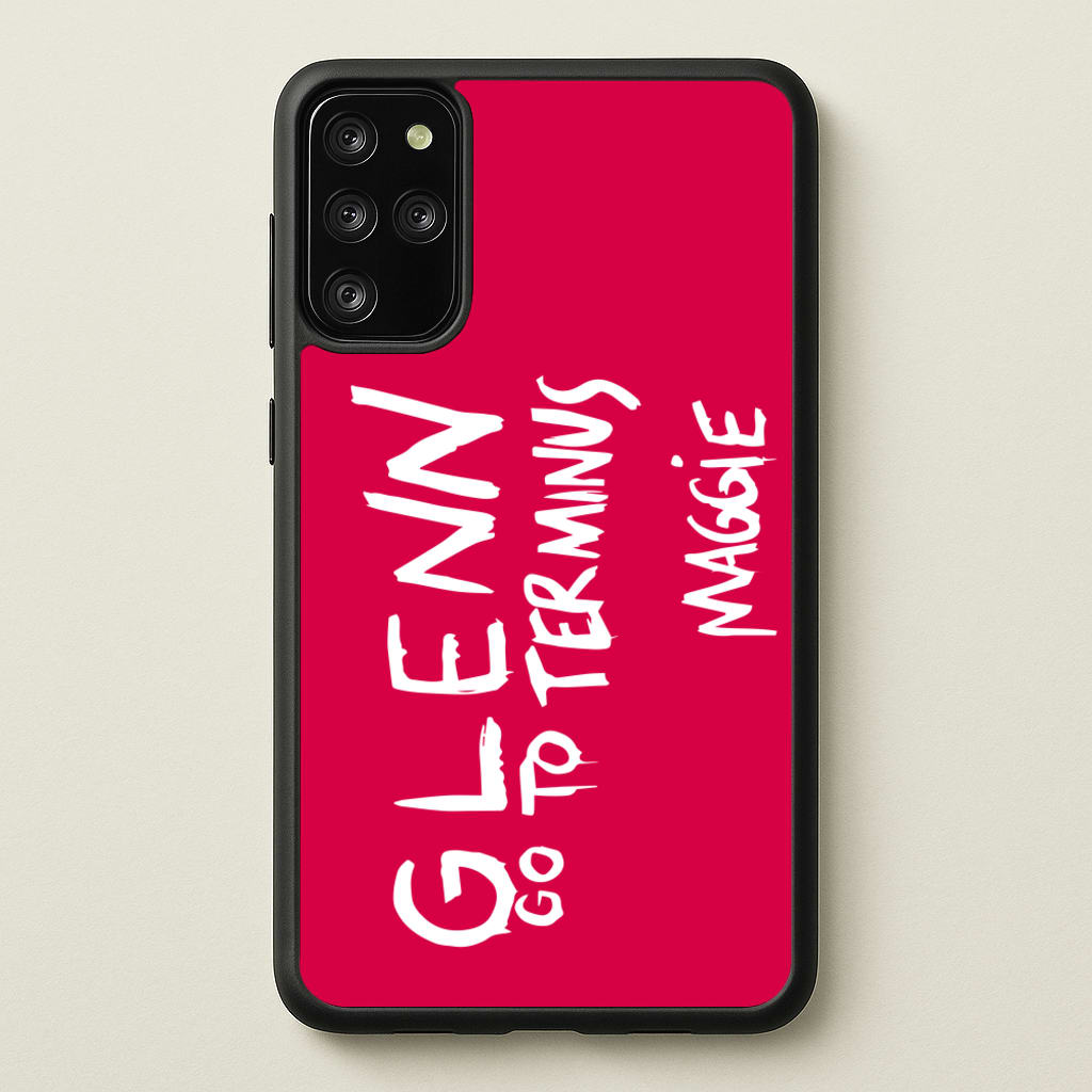 Message For Glenn - TWD - The Walking Dead Phone Case for Galaxy S20 Plus