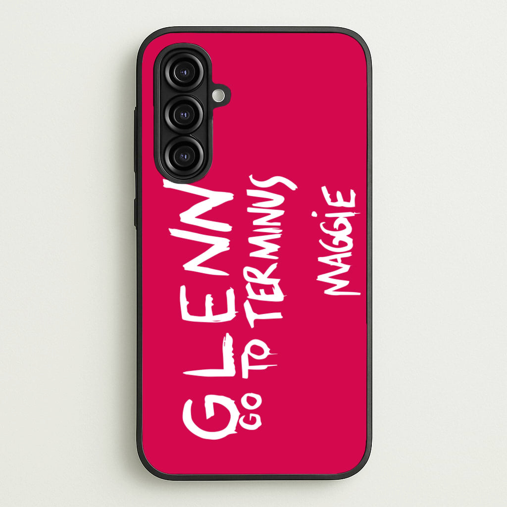 Message For Glenn - TWD - The Walking Dead Phone Case for Galaxy A16
