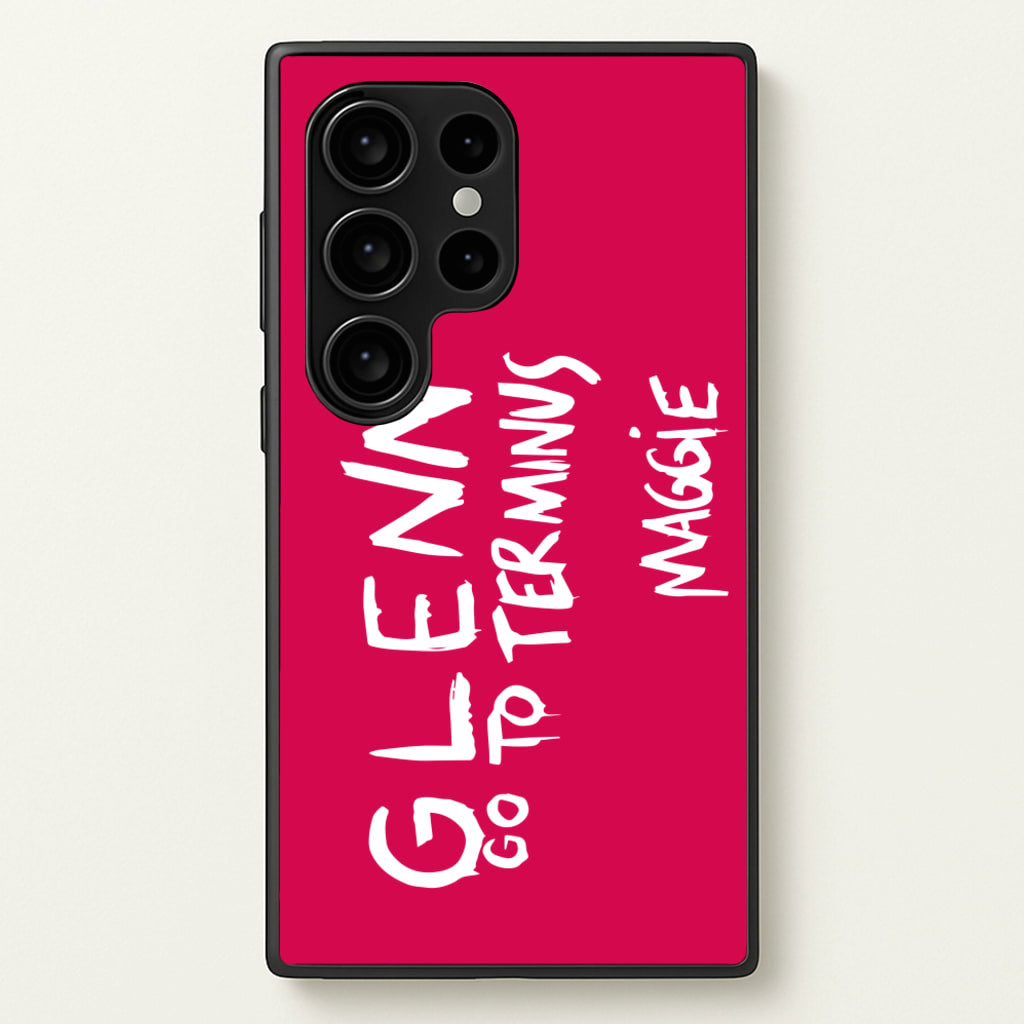 Message For Glenn - TWD - The Walking Dead Phone Case for Galaxy S24 Ultra