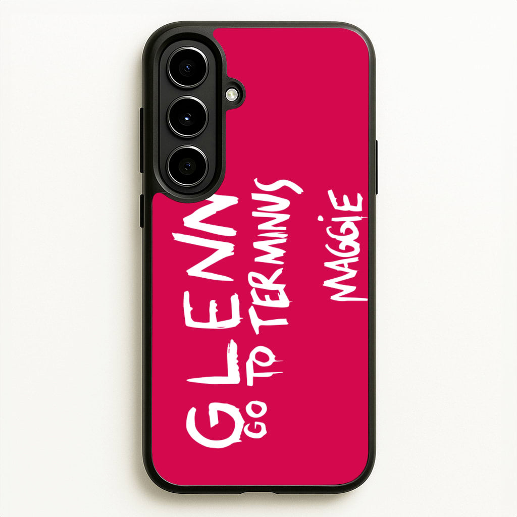 Message For Glenn - TWD - The Walking Dead Phone Case for Galaxy A56