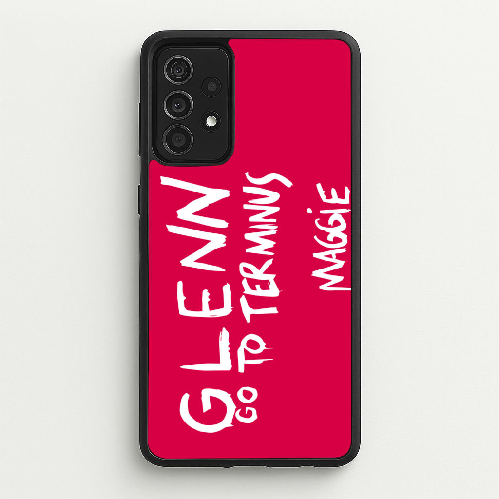 Message For Glenn - TWD - The Walking Dead Phone Case for Galaxy A52 / A52s